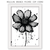 Quadro - Black Flower na internet