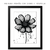 Quadro - Black Flower - CASA DA GINA - Quadros, capachos, porta-retratos, produtos personalizados