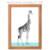 Quadro - Girafa Escandinava 2 - CASA DA GINA - Quadros, capachos, porta-retratos, produtos personalizados