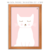 quadro decorativo para quarto de meninas, infantil, decoração infantil,GATINHO, GATO