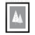 Quadro - Montanhas Escandinavas 1 - CASA DA GINA - Quadros, capachos, porta-retratos, produtos personalizados