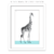 Quadro - Girafa Escandinava 2 - loja online