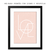 Quadro - Pink Love - CASA DA GINA - Quadros, capachos, porta-retratos, produtos personalizados