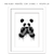 Quadro - Panda Boxe - loja online
