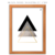 Quadro - Triângulos cinza com dourado - CASA DA GINA - Quadros, capachos, porta-retratos, produtos personalizados