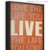 Imagem do Quadro - Love the life you live