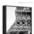 QUADRO PARIS, QUADRO TORRE EIFFLEL, quadro preto e branco fotografia quadrado, quadro quadrado