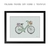 Quadro - Bike Minimalista 3 - CASA DA GINA - Quadros, capachos, porta-retratos, produtos personalizados