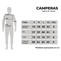 CAMPERA TRUSTED BLANCA - EMPILCHATETAPIALES