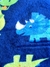 Frazada Coral Fleece Infantil Estampada - Dinosaurio Azul en internet