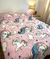 Frazada Coral Fleece Infantil Estampada - Unicornio Rosa - Blanquería Home