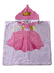 Ponchito Microfibra Infantil - Princesa Rosa
