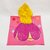 Ponchito Microfibra Infantil - Princesa Rosa - comprar online