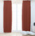 Juego de Cortinas Blackout Textil Presilla Oculta - Lacre