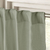 Juego de Cortinas Blackout Textil Presilla Oculta - Verde Malva en internet