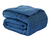 Acolchado Soft Flannel Reversible con Fundas - Petroleo - comprar online