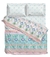 Juego Sabana Allegra 144 Hilos - Ikat Frida Aqua