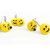 Ganchos para Cortina de Baño con Forma - Emoji