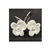 Ganchos para Cortina de Baño con Forma Citiblanco - Orquidea Blanca