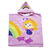 Ponchito Microfibra Infantil - Rainbow Girl