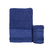 Juego Toalla y Toallon Palette Boris 420gr - Azul Marino - comprar online