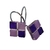 Ganchos de Resina para cortina - Venecitas violeta