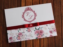Convite floral - comprar online