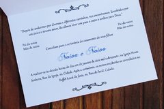 Convite de casamento - comprar online