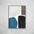 Abstract Blue Shapes - O2 Arts Quadros Personalizados