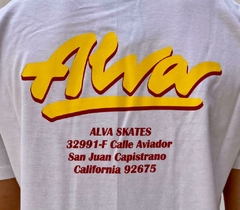 Remera Drips Alva Blanco - Pura Vida Skateshop
