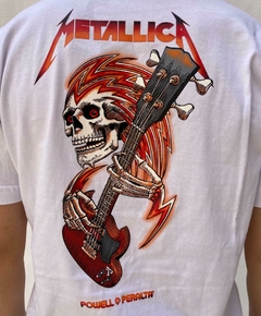 Remera Powell Peralta Metallica - Pura Vida Skateshop