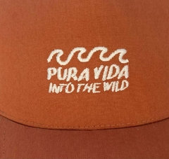 Gorra Pura Vida Into The Wild Marron - comprar online