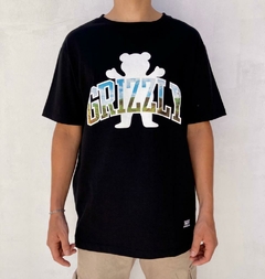 Remera Grizzly Negro