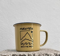 Jarro Pura Vida Into The Wild Amarillo - comprar online