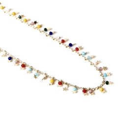 CHOKER RAINBOW STARS