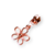 Cursor Flor Vazada Rose Gold - n°6