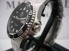 Orient Mako Ray New Model Diver Negro Faa02004b Fotos Reales - Martinsal