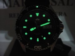 Orient Mako Ray New Model Diver Negro Faa02007b Fotos Reales en internet