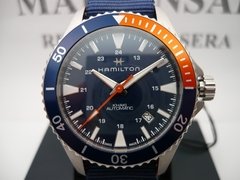 Hamilton Khaki Navy Scuba Automatico H82365941 Fotos Reales - comprar online