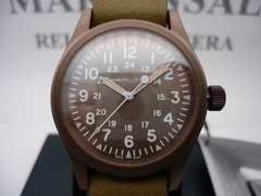 Hamilton Khaki Field Mecanico 38mm H69449861 Fotos Reales - comprar online