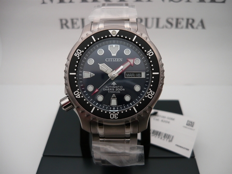 Citizen Promaster Super Titanium Automatico Ny0100-50m Fotos Reales