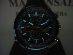 Citizen Blue Angel Eco Drive Zafiro At8020-03l Fotos Reales en internet