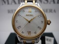 Seiko Dama Coleccion Diamantes Zafiro Srz540 Fotos Reales - comprar online