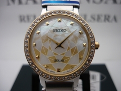 Seiko Dama Solar Cristales Nacar Sup454 Fotos Reales - comprar online