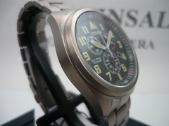 Citizen Militar Eco Drive Crono Titanio At2480-81e Fotos Reales - tienda online