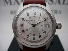 Hamilton Khaki Field Automatico 38mm H70455553 Fotos Reales - comprar online