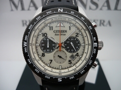 Citizen Pilot Eco Drive Cronografo Ca4559-13a Fotos Reales - comprar online