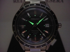 Seiko Presage Style 60's Gmt Automatico Made in Japan Ssk009 Fotos Reales en internet