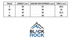 SHORT BLACK ROCK TRUN 5 CON CALZA (BR023) - comprar online