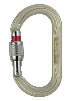 MOSQUETON PETZL OXAN SCREW - LOCK A ROSCA (PEM72ASL)